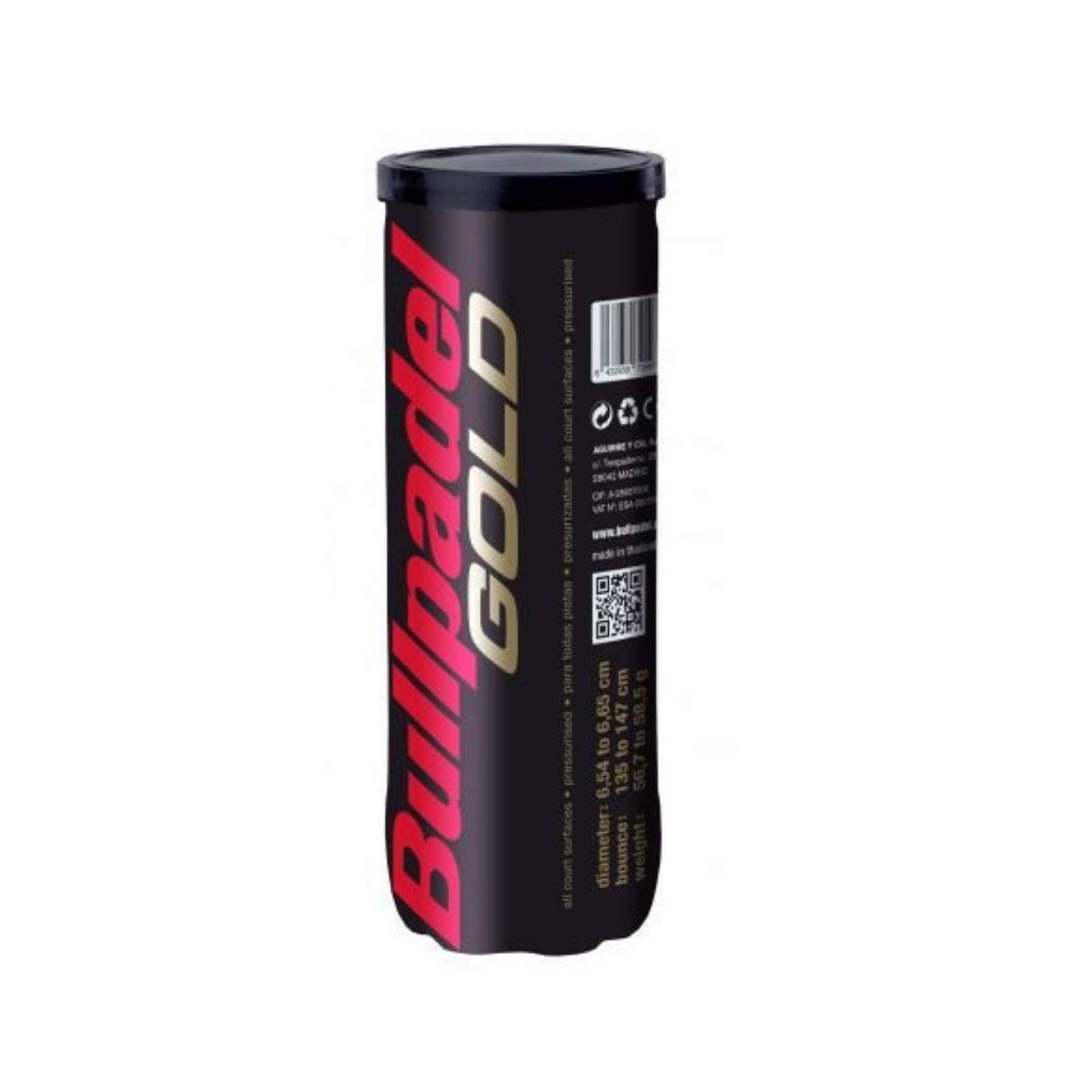 Bullpadel Premium gold padel bold